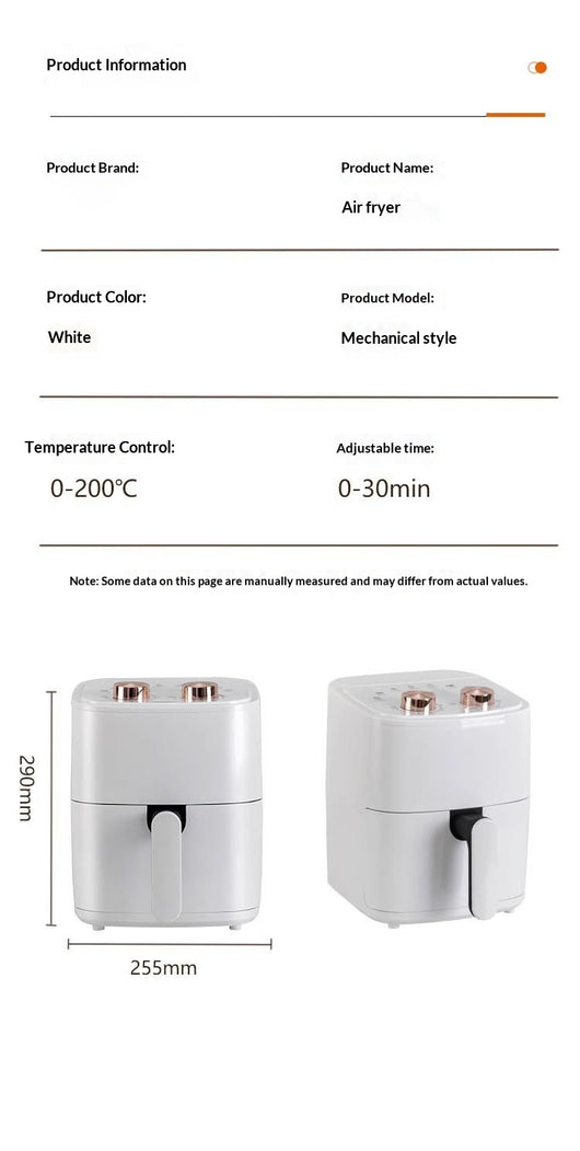 Freidora de Aire Inteligente 4L con Control Automático - Image 17