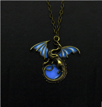 Collar Colgante Dragón Luminoso - Image 13