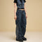 Overol Denim Ancho Estilo Industrial