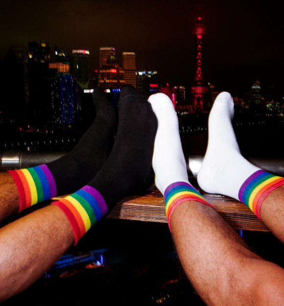 Calcetines Arcoíris para Hombre
