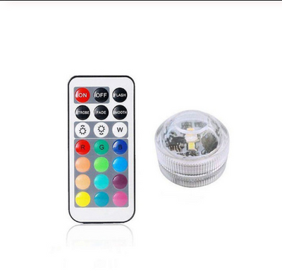 Luz LED Sumergible con Control Remoto - 5 Colores Ajustables - Image 6