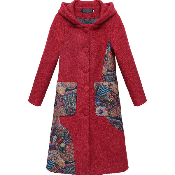 Chaqueta Tweed Entrelazado Mediana para Mujer