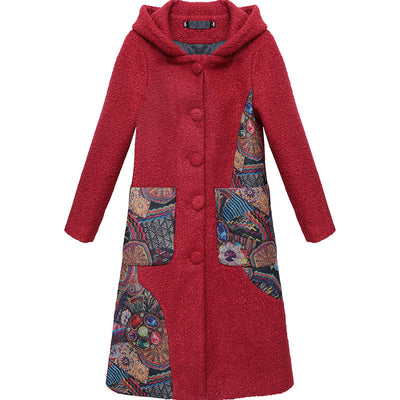 Chaqueta Tweed Entrelazado Mediana para Mujer - Image 2