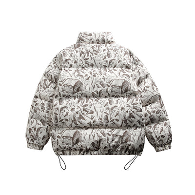 Abrigo Térmico Grueso de Algodón para Hombre - Image 5