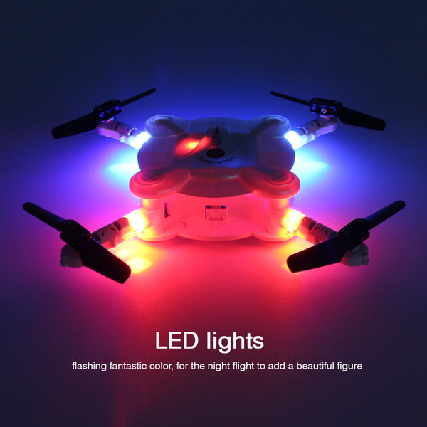 Dron Plegable Mini con WiFi para Fotografía Aérea y Control Remoto