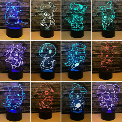 Lámpara Nocturna LED Zodiacal