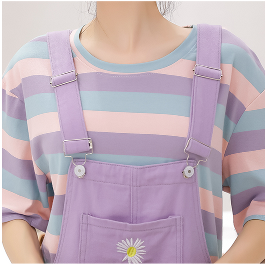 Overol Denim para Niñas y Adolescentes - Ropa de Verano Cómoda y Versátil - Image 8