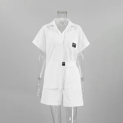 Conjunto Casual Mujer: Blusa Manga Corta y Shorts - Image 15