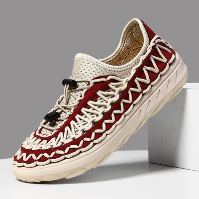 Zapatos Casuales de Malla Transpirable con Diseño Calado para Hombre - Image 3