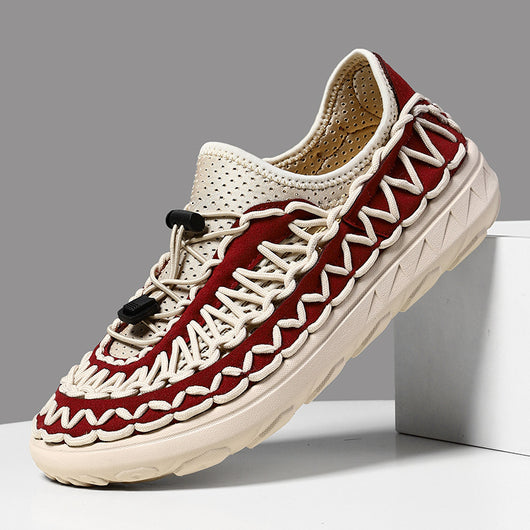 Zapatos Casuales de Malla Transpirable con Diseño Calado para Hombre - Image 3