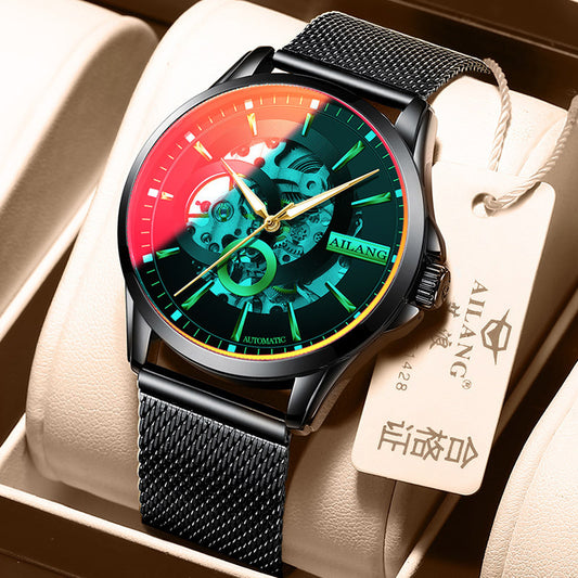 Reloj Acero Inoxidable Multifuncional Resistente al Agua