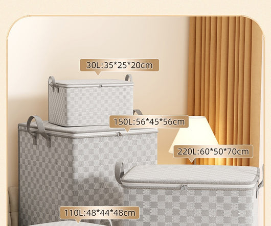 Bolsa de Almacenamiento de Ropa Grande con Sistema de Rejilla Organizadora - Image 14