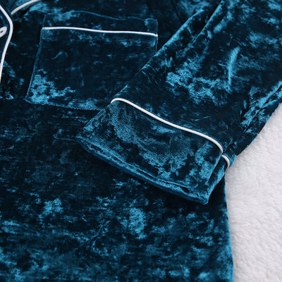 Pijama de Terciopelo Verde Diamondmax para Mujer - Image 10