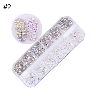 Decoración de Uñas Sinfonía AB con Cristales Brillantes - Image 11