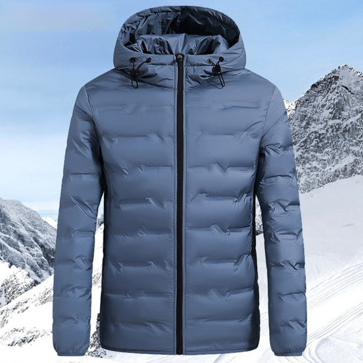 Chaqueta Acolchada de Plumón para Parejas - Abrigo Térmico y Cálido - Image 15