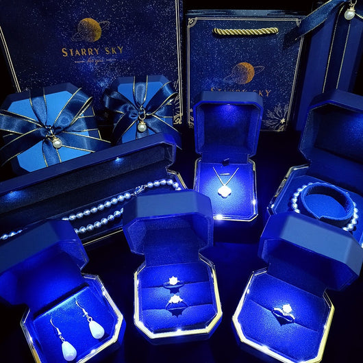 Estuche de Lujo con LED para Joyas, Relojes y Accesorios - Caja de Regalo Elegante - Image 41