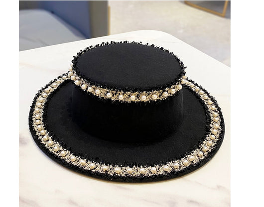 Sombrero de Lana para Mujer con Perla - Estilo Bucket Elegante - Image 10