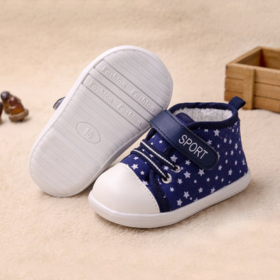 Zapatos para Bebé de Terciopelo Suave con Cierre de Velcro - Comodidad y Estilo - Image 3