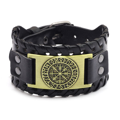 Pulsera de Cuero Ancha para Hombre - Image 12