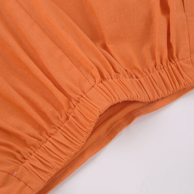 Conjunto de Pantalón y Blusa Suelta en Algodón y Lino para Mujer - Image 13