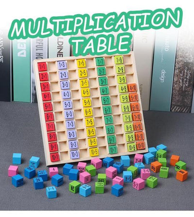 Tabla de Multiplicación Montessori de Madera - Image 8