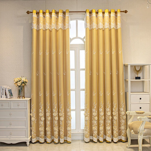 Juego de Cortinas Dobles Abiertas para Dormitorio - Acabado Elegante para Bodas y Hogar - Image 10