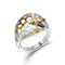 Designer Natural Wind Opening Adjustable Ring Natural citrine ring Adjustable opening