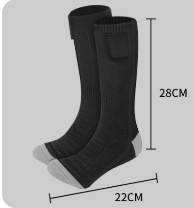 Calcetines Eléctricos Térmicos Unisex con Tecnología de Calefacción - Image 7