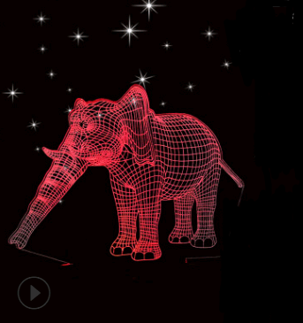 Lámpara de Noche LED 3D Búho Táctil Multicolor - Image 36