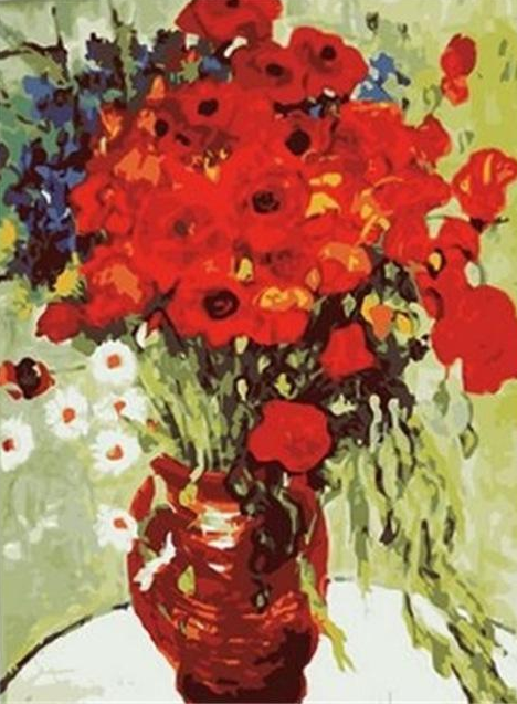 Kit de Pintura por Números Digital - La Noche Estrellada sobre el Ródano de Van Gogh - Image 5
