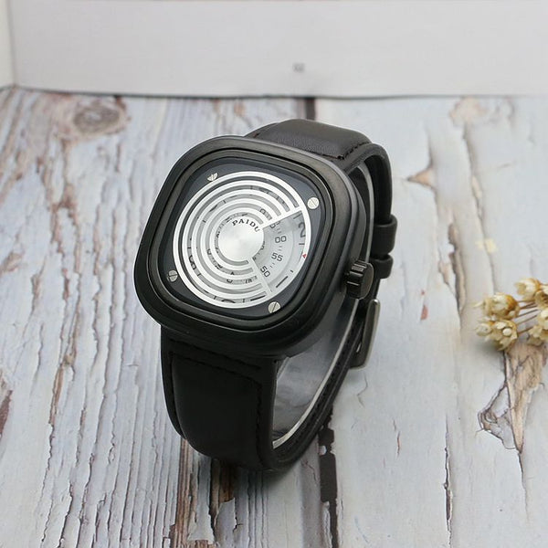 Reloj de Cuarzo Retro Estilo Vintage con Correa Ajustable Unisex