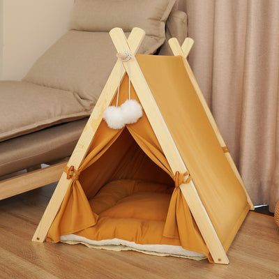 Casa Carpa para Gatos con Arenero Removible y Lona Lavable - Image 7