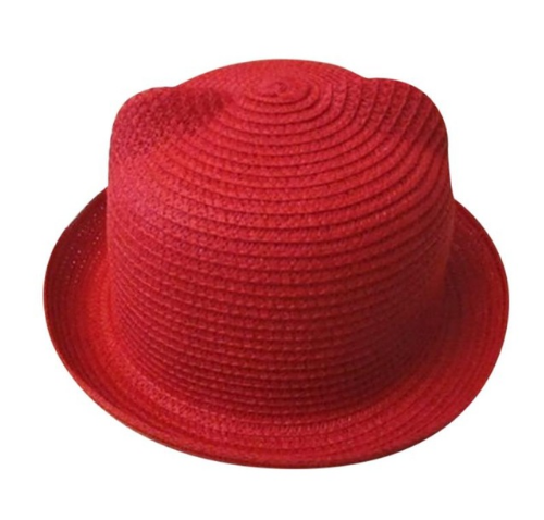 Sombrero de Paja Estilo Coreano con Orejas de Gato - Protección Solar Verano - Image 8