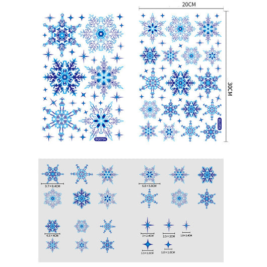 Pegatinas Navideñas Reno y Copo de Nieve para Ventanas - Decoración Infantil - Image 6
