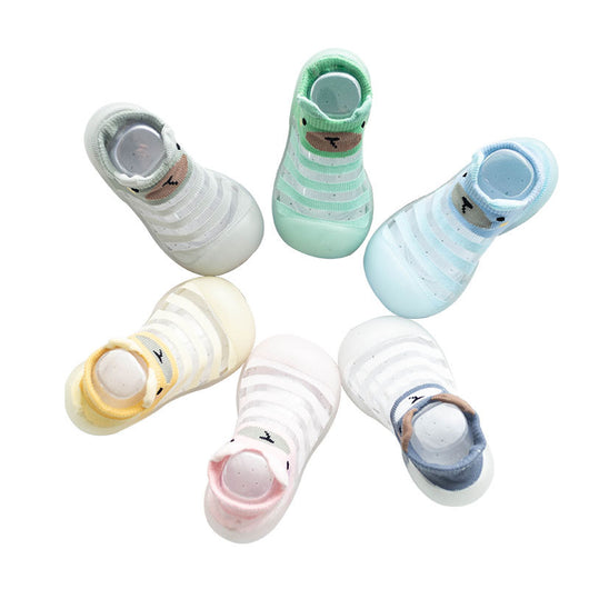 Calcetines Transparentes a Rayas para Bebés y Niños Pequeños - Image 16