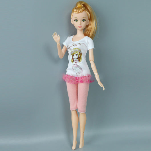 Muñeca de Moda 11 Pulgadas con Traje Elegante para Niñas - Image 5
