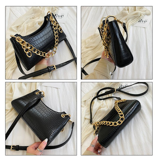 Bolso de Mano con Cadena Gruesa Axilar - Image 22