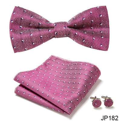 Traje Formal Elegante Coreano con Corbata de Moño - Image 22