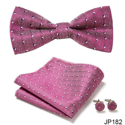Traje Formal Elegante Coreano con Corbata de Moño - Image 22