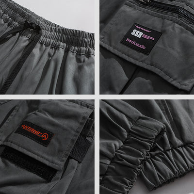 Pantalones Deportivos Overol Suelto Multiuso Primavera Otoño - Image 4