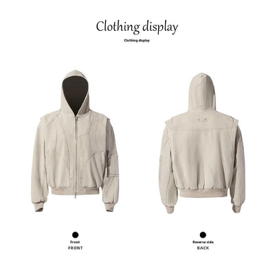 Chaqueta de Trabajo Pesada en Lona Lavada para Hombre - Image 11