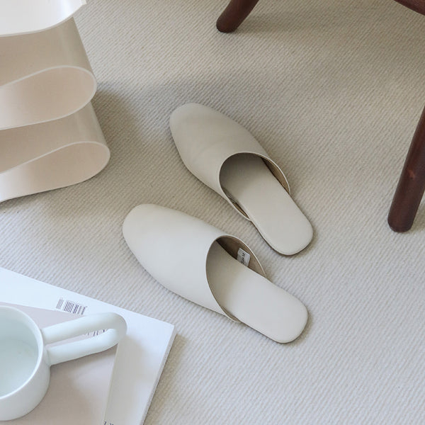Pantuflas de Cuero Oveja para Pareja - Cómodas Zapatillas de Casa