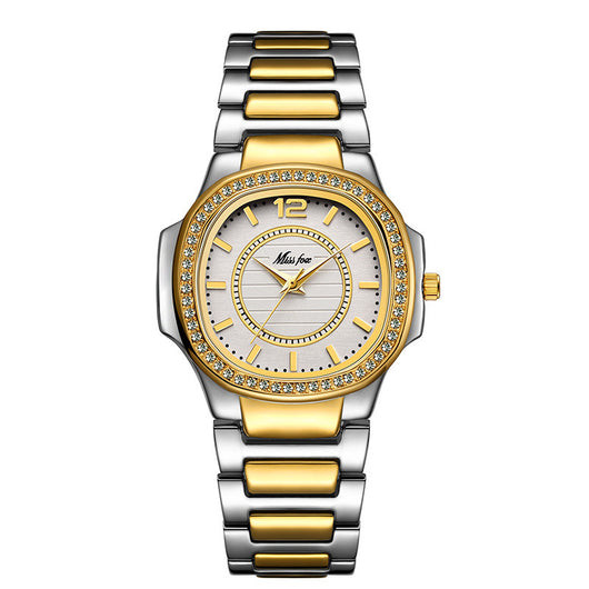 Reloj de Moda Casual para Mujer con Detalles de Diamantes - Image 2