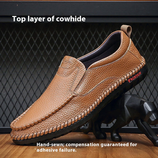 Zapatos Casuales de Cuero para Hombre sin Cordones - Image 6