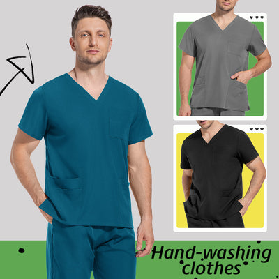 Conjunto de Uniformes Matizados para Médicos y Enfermeras