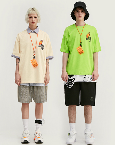 Playera Casual de Manga Corta