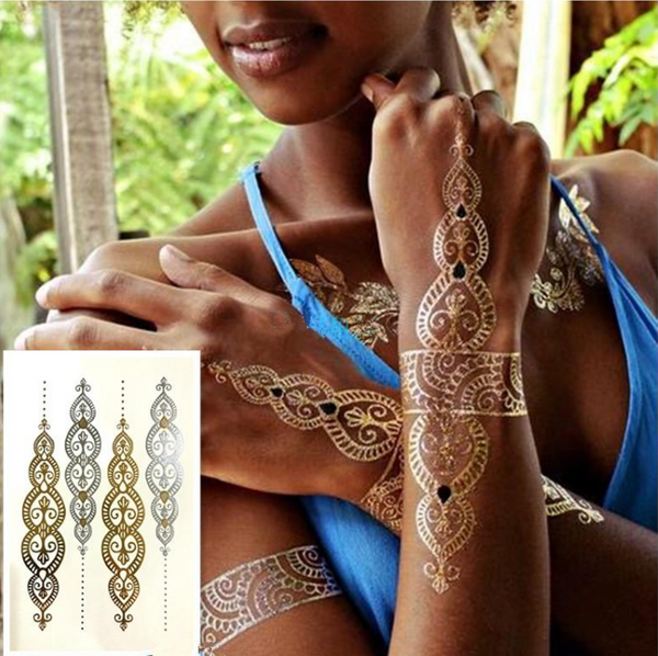 Tatuajes Temporales Tendencia Verano para Brazos y Piernas