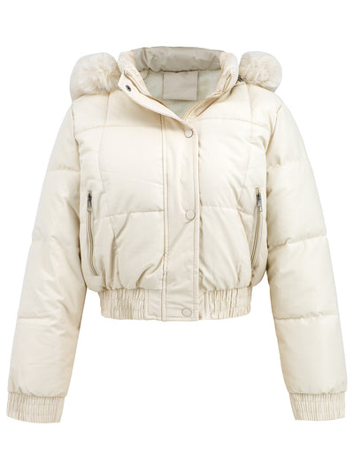 Chaqueta Acolchada de Algodón para Mujer - Estilo Casual y Cálido - Image 6
