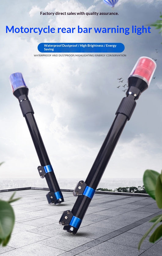 Luz Estroboscópica LED Roja y Azul para Motocicleta Patrol - Image 11