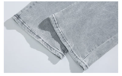 Jeans Casuales Hombre Lavado Americano Gris Bruma - Image 10